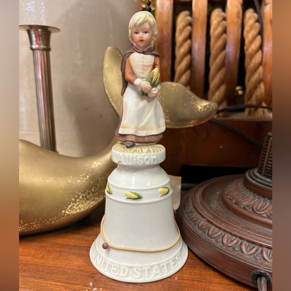 1979 'Allison' Porcelain Bell - Roger J. Brown Limited Edition